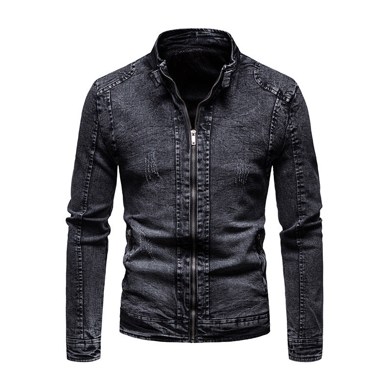 Casual Korean Style Fashion Men's Clothing Fashion Denim Jacket
