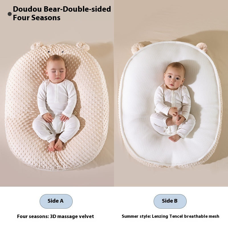 Baby Milk Spilt Prevent Slope Lying Sleep Ramp Mat Newborn Feeding Artifact Nursing Pillow