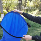 Camping Sofa Inflatable Sofa Portable Air Bed Outdoor Airbed Casual Beach Recliner Floatation Bed