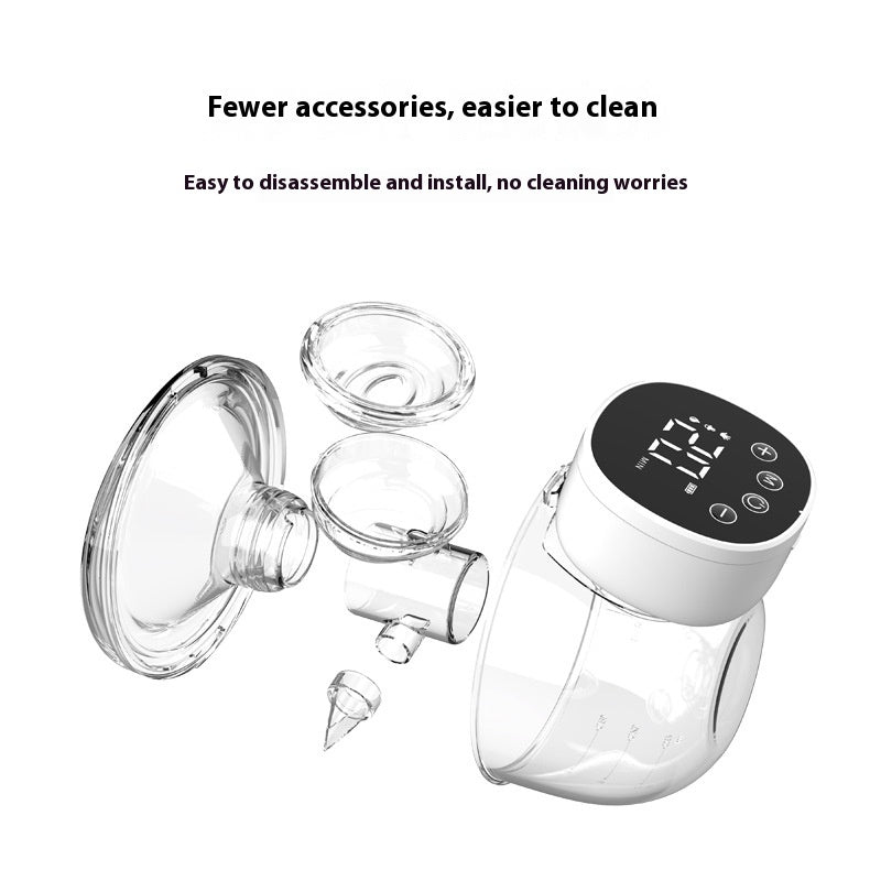 Postpartum Mom's Bag Pain Free Ultra Quiet Wearable Breast Pump Integrated Breast Pump Milk Extractor