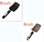 Hairbrush Anti Klit Brushy Haarborstel Women Detangler Hair Brush Bristle Nylon Scalp Massage  Teaser Hair Brush Comb