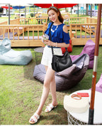 Middle-aged And Elderly Women's Bag Soft Leather Fashion Portable Mother Bag