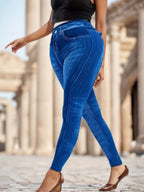 Ladies' Solid-colored Jeans