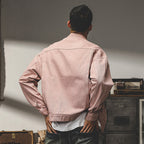 Fashion American Classic Vintage Denim Jacket Men