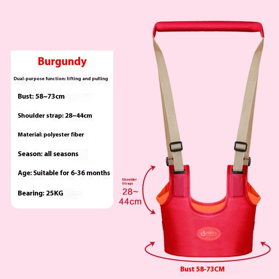 Multifunctional Breathable Walking Wings Infant Protection Anti-strangulation Hand Holding Rope
