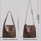 New Genuine Leather Commuter Large Capacity Women's Bag