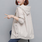 Casual Short Spring And Autumn Jacket Trench Coat