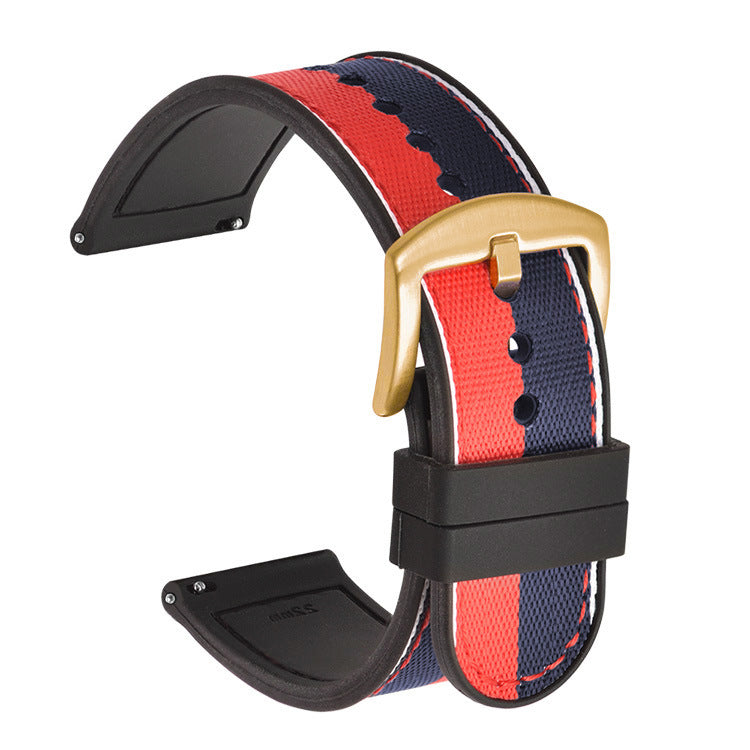 Fashion Minimalist Smart Watch Nylon Silicone Strap