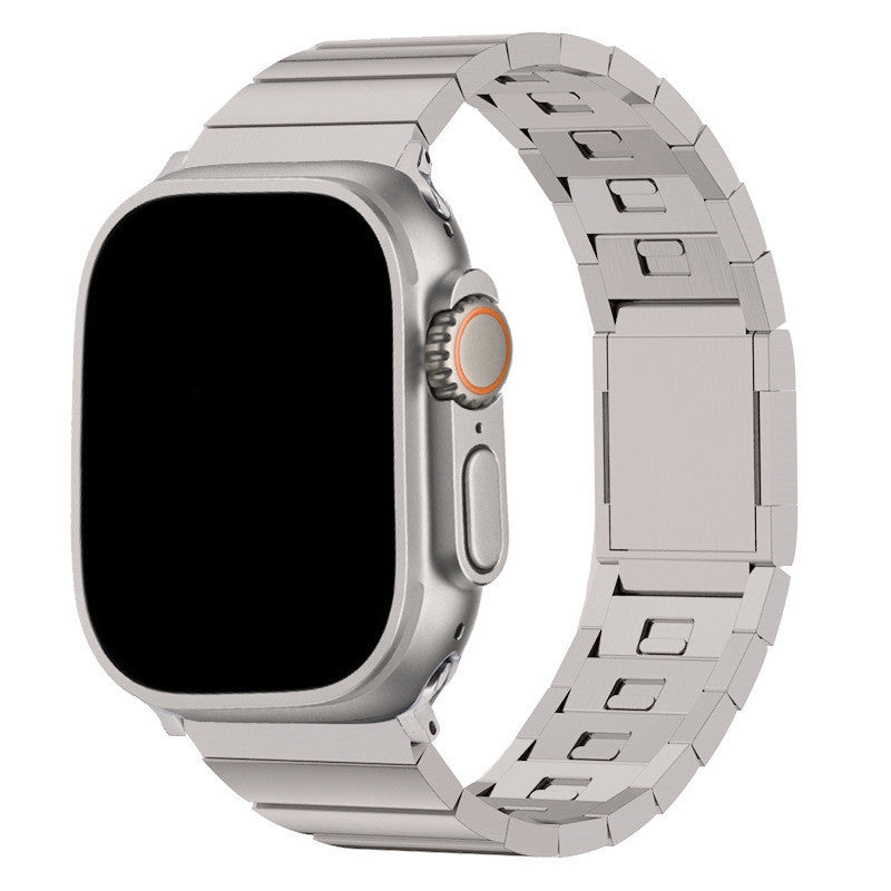 New Applicable Magnetic Buckle Metal Strap 49MM Detachable Stainless Steel Strap