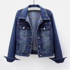 Denim Coat Women's Short Slim Jacket