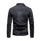 Casual Korean Style Fashion Men's Clothing Fashion Denim Jacket
