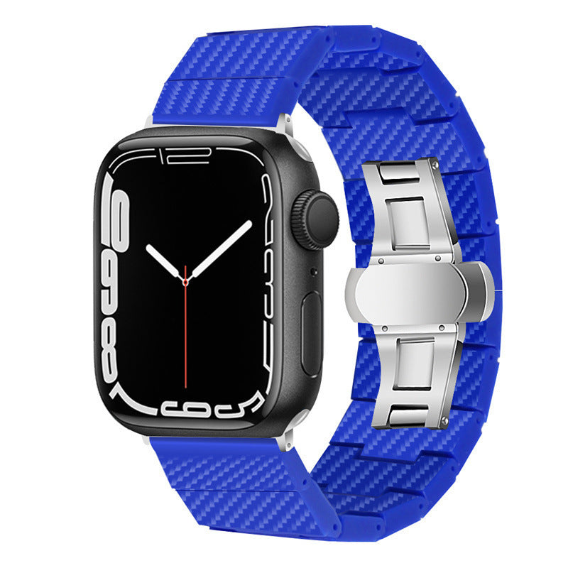 New Carbon Brazing Textured Watch Strap