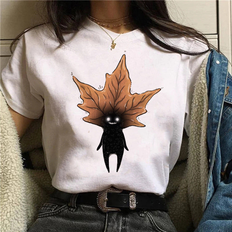 New Top Cute Cartoon Printed Casual T-shirt