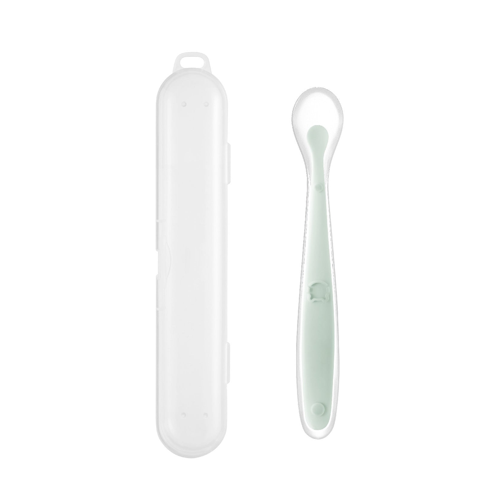 Baby Food Supplement Silicone Spoon