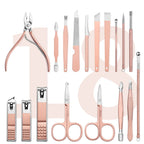 Professional Scissors Nail Clippers Set Ear Spoon Dead Skin Pliers Nail Cutting Pliers Pedicure Knife Nail Groove Trimmers